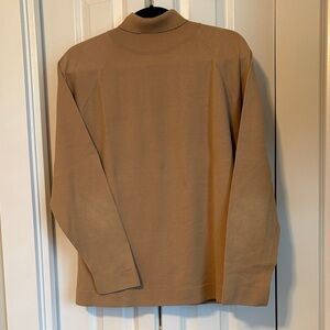 Talbots Tan Turtleneck Sweater